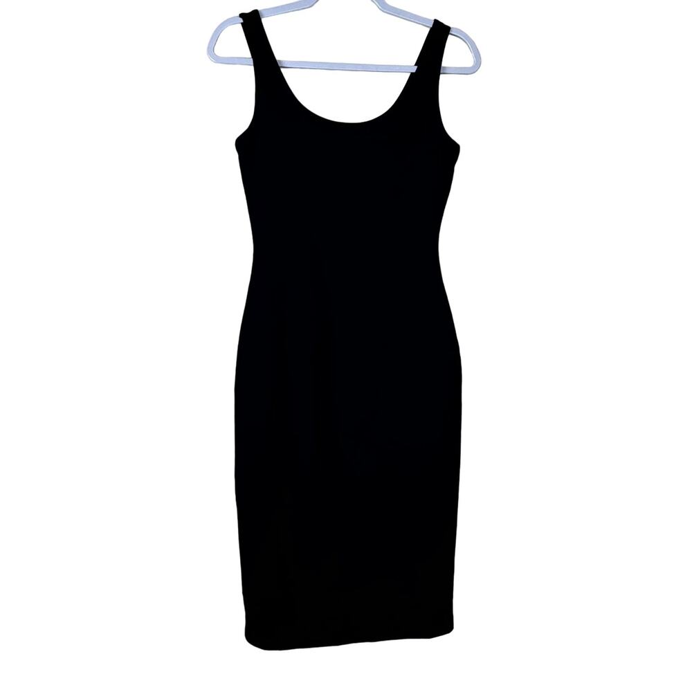 Sheer Black Sleeveless Bodycon Mini Dress NWT Size Medium